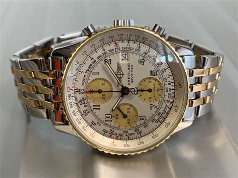 pre owned breitling navitimer gold|vintage breitling navitimer for sale.